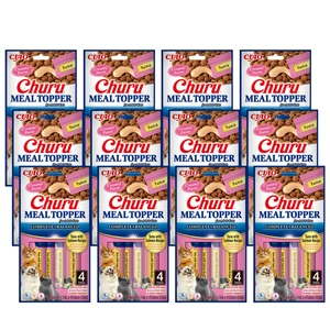 INABA Cat Meal Topper Ton cu somon Rețetă 12x(4x14g)