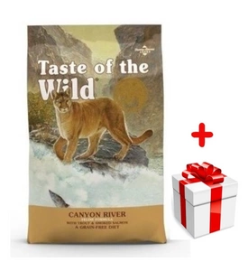 Taste Of The Wild Canyon River 6,6kg+ a surprise for your cat FREE!