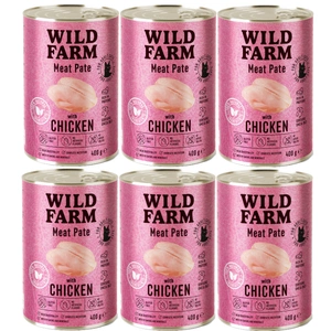 WILD FARM Pate with Chicken 6x400g