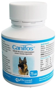 BIOWET Canifos supliment mineral și vitaminic 90 tabl.