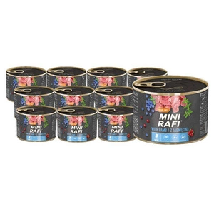 Valea Noteć Mini Rafi cu miel 12x185g