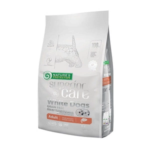 NATURES PROTECTION Îngrijire superioară Câini albi Fără cereale Somon Adulți Rase mici 1,5 kg