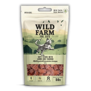 WILD FARM miel stele cu taurină 50g tratează pisici