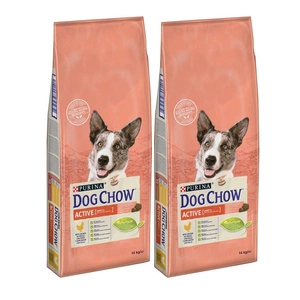 Purina Dog Chow Activ Adult cu pui 2x14kg