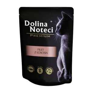 Dolina Noteci Premium pentru pisici File de somon în sos 85 g