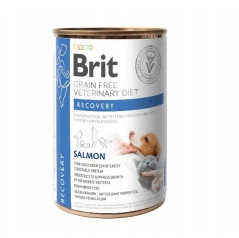 Brit Grain Free Veterinary Diet Dog/Cat Recovery Somon 400g