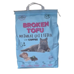 Broken Tofu 15l - nisip natural pentru pisici