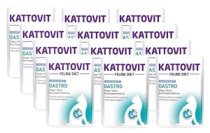 Kattovit Gastro rață 12x85g plic