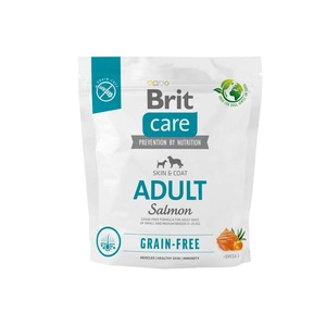 BRIT CARE Fără cereale Adult Somon 1 kg