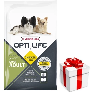 Versele-Laga Opti Life Adult Mini Pui cu orez pentru rase mici 7,5 kg + SURPRIZĂ PENTRU CÂINELE TĂU