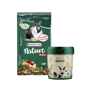 VERSELE-LAGA Cuni Nature Original 2.5kg - pentru iepuri miniaturali + container GRATUIT !!!