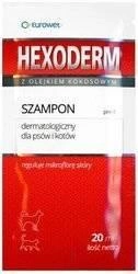 Eurowet Șampon Hexoderm pentru câini și pisici 20ml