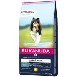 Eukanuba Adult Large Large Grain Free Pui fără cereale 12 kg + SURPRIZĂ PENTRU CÂINELE TĂU !!!