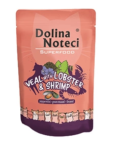 Dolina Noteci Superfood Vițel cu homar și creveți 85 g