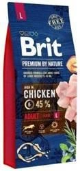 Brit Premium By Nature Adult L cu pui 15kg