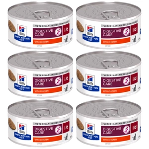 HILL'S PD Prescription Diet Feline i/d 6x156g - cutie