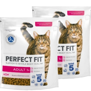 PERFECT FIT Adult 1+ cu somon 2x750g