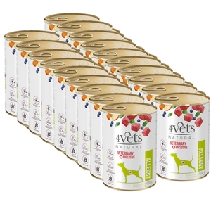 4Vets Alergie la câini 18x400g