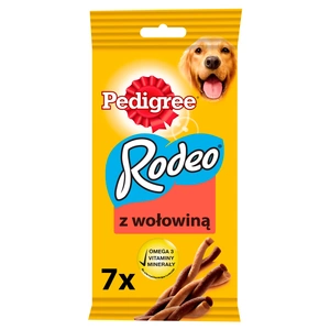 Pedigree Rodeo Peste 4 luni Tratament pentru câini cu carne de vită 122g