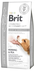 Brit Grain Free Veterinary Diet Dog Joint & Mobility Hering cu mazăre 12kg - 3% off