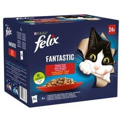 Felix Fantastic Arome de câmpie în jeleu 24x85g