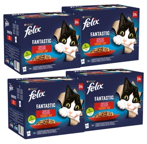 Felix Fantastic Arome de câmpie în jeleu  96x85g