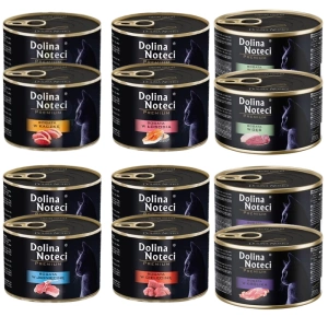 Dolina Noteci Premium pentru pisici AMESTEC DE AROME 12x185g