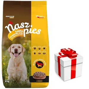 Our Dog Hrana pentru caini cu pasare 15kg + SURPRIZA PENTRU CAINE