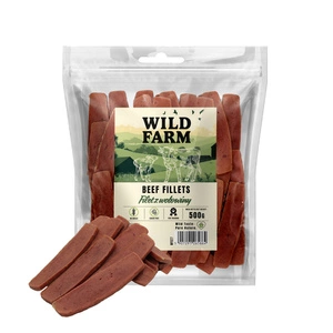 WILD FARM file de vită 500g tratează câinii