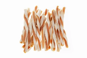 CAN AGRI - Tratament pentru câini, sandwich cu pui și cod, răsucit, 500 g