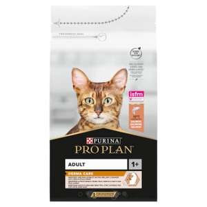 PRO PLAN Adult Derma Care Hrană uscată pentru pisici bogată în somon 1.5kg