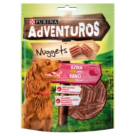 ADVENTUROS Nuggets Bogate în carne de mistreț 90 g