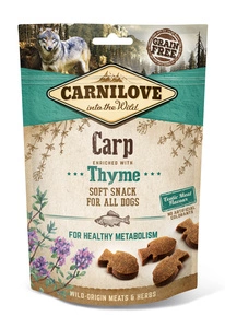 Carnilove Semi-Moist Snack, crap cu cimbru, 200 g