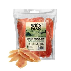 WILD FARM Piept de pui moale 500 g gustare pentru câini