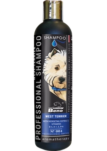 Șampon umed SUPER BENO PROFESSIONAL pentru WEST TERRIER 250ml