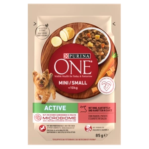 Purina One Mini/Small Active hrană pentru câini 85 g