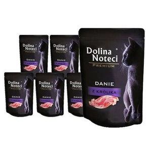 Dolina Noteci Premium Pentru pisici Farfurie de iepure 10x85g