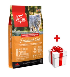 ORIJEN Original Cat 5,4 kg + surpriză pentru pisica ta