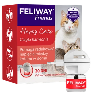 Ceva Animal Health Polska Sp. Z O.o Difuzor Feliway Friends 48 ml + Rezerve 48 ml