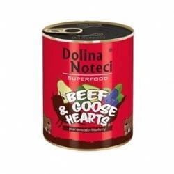 Dolina Noteci Superfood Carne de vită cu inimi de gâscă 400g