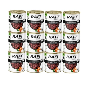 DOLINA NOTECI Rafi Classic hrană umedă pentru câini cu carne de vânat 12x800g