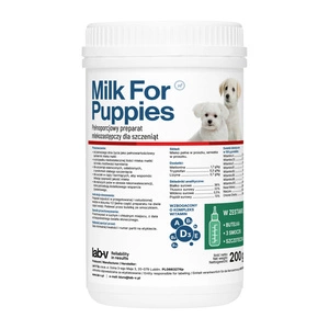 LAB-V Milk For Puppies – lapte pentru cățeluși 200 g – Set cu biberon și tetine
