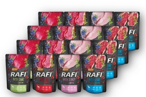 RAFI pentru câini arome mixte 16x300g