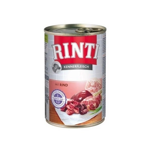 Rinti Kennerfleisch Rind hrană umedă pentru câini – carne de vită 400 g