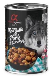 Alpha Spirit Meatballs de carne de vită cu chimen 400g