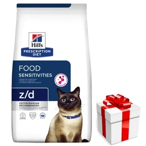 HILL'S PD Prescription Diet Feline z/d Sensibilități alimentare 6 kg + SURPRIZĂ PENTRU PISICĂ