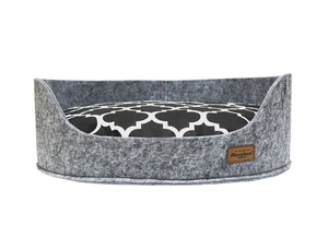 Canapea RECOBED din fetru cu pernă caraibiană 55x56x20cm