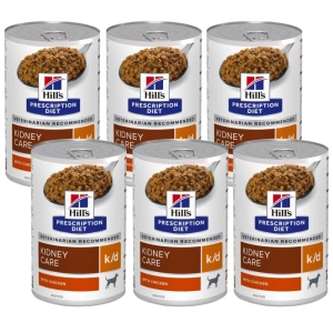 HILL'S PD Prescription Diet Canine k/d 6x350g - cutie