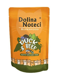 Dolina Noteci Superfood Rață și carne de vită 85g