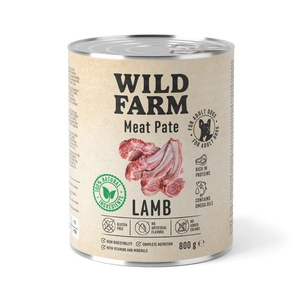 WILD FARM Pate de miel 800g hrană pentru câini fără gluten